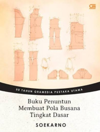 Image of Buku Penuntun Membuat Pola Busana Tingkat Dasar