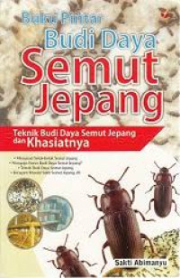 Image of Buku Pintar Budi Daya Semut Jepang