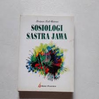 Image of sosiologi sastra jawa