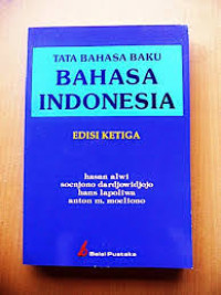 Image of Tata Bahasa Baku Bahasa Indonesia edisi ketiga